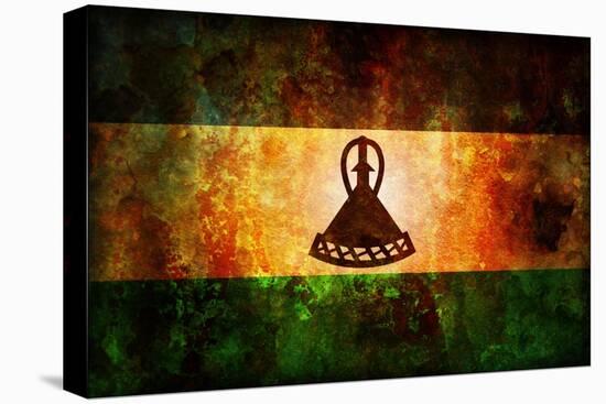 Flag Of Lesotoho-michal812-Stretched Canvas