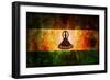 Flag Of Lesotoho-michal812-Framed Premium Giclee Print