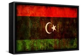 Flag Of Libya-michal812-Framed Stretched Canvas