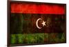 Flag Of Libya-michal812-Framed Art Print