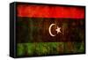 Flag Of Libya-michal812-Framed Stretched Canvas