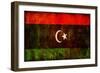 Flag Of Libya-michal812-Framed Premium Giclee Print