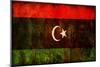 Flag Of Libya-michal812-Mounted Premium Giclee Print