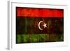 Flag Of Libya-michal812-Framed Art Print