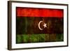 Flag Of Libya-michal812-Framed Art Print