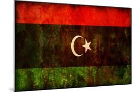 Flag Of Libya-michal812-Mounted Art Print