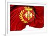 Flag of Lleida City, Spain.-Yuinai-Framed Premium Giclee Print