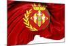 Flag of Lleida City, Spain.-Yuinai-Mounted Art Print