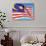 Flag Of Malaysia-bioraven-Art Print displayed on a wall