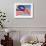 Flag Of Malaysia-bioraven-Framed Art Print displayed on a wall