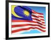 Flag Of Malaysia-bioraven-Framed Art Print