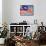 Flag Of Malaysia-bioraven-Framed Stretched Canvas displayed on a wall