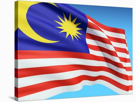 Flag Of Malaysia-bioraven-Stretched Canvas