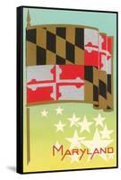 Flag of Maryland-null-Framed Stretched Canvas