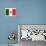 Flag of Mexico-null-Art Print displayed on a wall