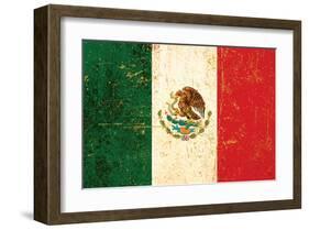 Flag of Mexico-null-Framed Art Print