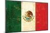 Flag of Mexico-null-Mounted Art Print
