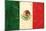 Flag of Mexico-null-Mounted Art Print