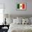 Flag of Mexico-null-Framed Art Print displayed on a wall