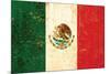 Flag of Mexico-null-Mounted Art Print