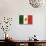 Flag of Mexico-null-Stretched Canvas displayed on a wall