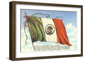 Flag of Mexico-null-Framed Art Print