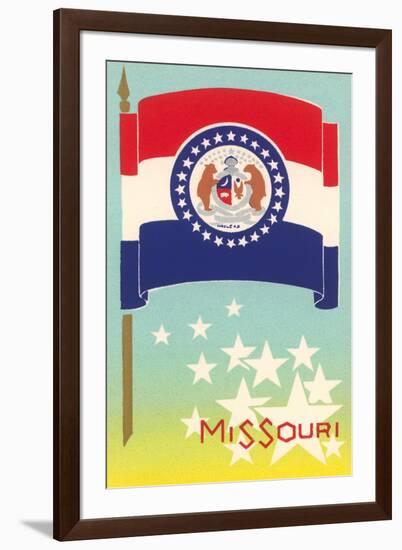 Flag of Missouri-null-Framed Art Print