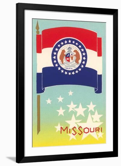 Flag of Missouri-null-Framed Art Print