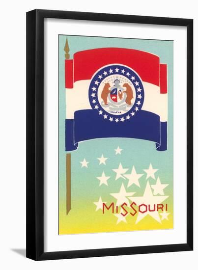 Flag of Missouri-null-Framed Art Print