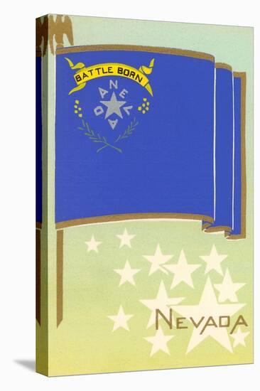 Flag of Nevada-null-Stretched Canvas