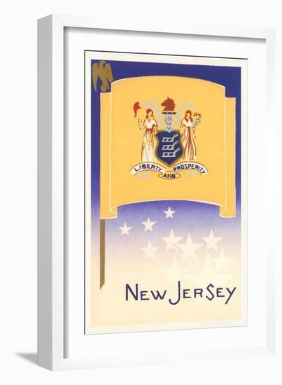 Flag of New Jersey-null-Framed Art Print