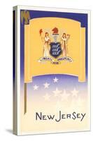 Flag of New Jersey-null-Stretched Canvas