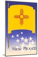 Flag of New Mexico-null-Mounted Art Print