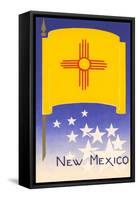 Flag of New Mexico-null-Framed Stretched Canvas