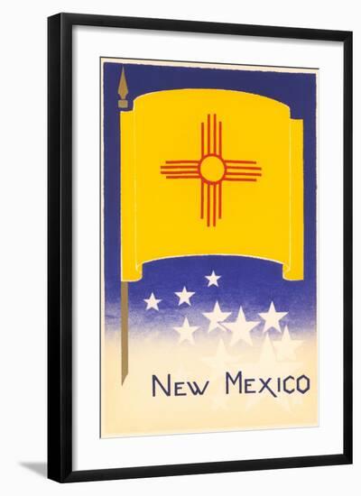 Flag of New Mexico-null-Framed Art Print