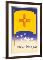 Flag of New Mexico-null-Framed Art Print