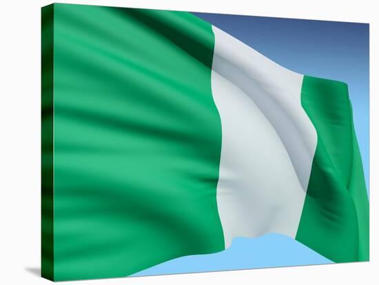 Flag Of Nigeria-bioraven-Stretched Canvas