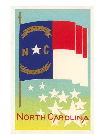 'Flag of North Carolina' Prints | AllPosters.com