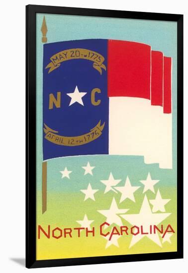 Flag of North Carolina-null-Framed Art Print