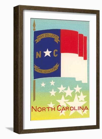 Flag of North Carolina-null-Framed Art Print