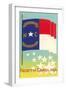 Flag of North Carolina-null-Framed Art Print