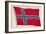 Flag of Norway-null-Framed Art Print