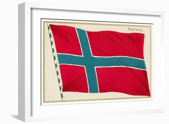 Flag of Norway-null-Framed Art Print
