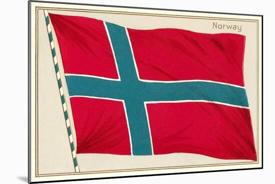 Flag of Norway-null-Mounted Art Print