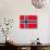 Flag Of Norway-Alessandro0770-Art Print displayed on a wall