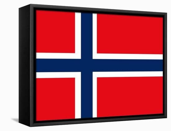 Flag Of Norway-Alessandro0770-Framed Stretched Canvas