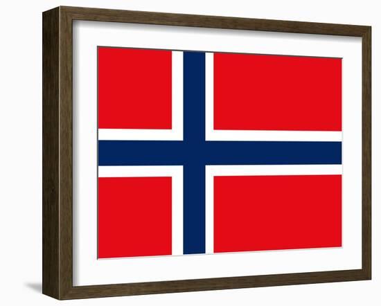 Flag Of Norway-Alessandro0770-Framed Art Print