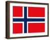 Flag Of Norway-Alessandro0770-Framed Art Print