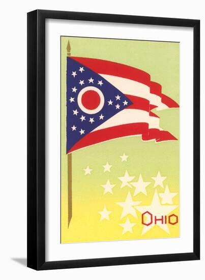 Flag of Ohio-null-Framed Art Print