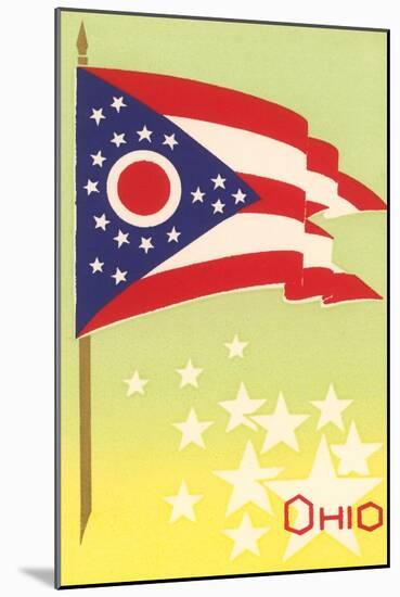 Flag of Ohio-null-Mounted Art Print